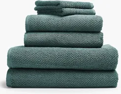 Coyuchi&#174; Air Weight organic six-piece towel set