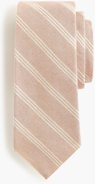 Ludlow cotton tie in stripe