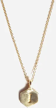 Odette New York&#174; Hex monogram necklace