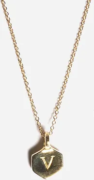 Odette New York&#174; Hex monogram necklace