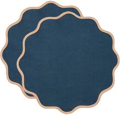 Cloud Placemat Set Of 2 - Donna Runner E Tovagliette Rainbow Navy One Size