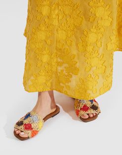 Crochet Sandal - Donna Scarpe Multicolor Grigio 40