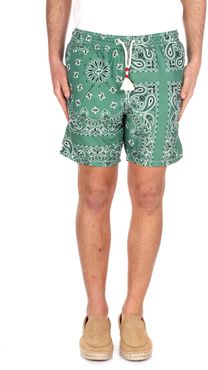 SWIM SHORT WITH CORD COULISSE BANDANNA ROUND 5201
