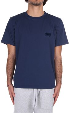 T-shirt Manica Corta Uomo Blu
