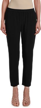 Tamara Relaxed Tapered Track Pants with Elastic Waist