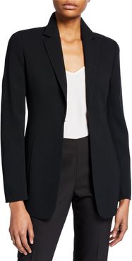 Odette Long Wool Blazer Jacket