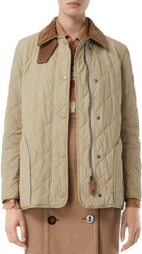 Cotswold Quilted Barn Jacket, Beige