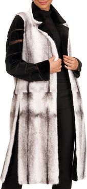 Mink Short Coat With Sheared