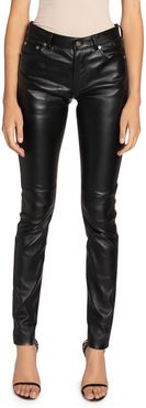 Leather Skinny Jeans