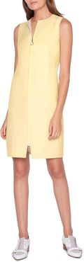 Two-Tone Zip-Front Reversible Dress