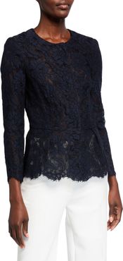 Baria Floral Lace Jacket