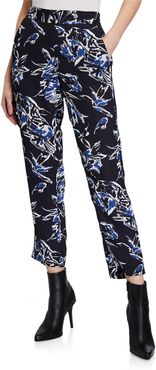 Stencil Floral Pajama Pants