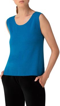 Ribbed Wool-Cashmere Tank Top