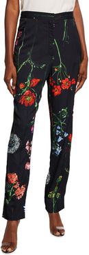 Demi Floral-Print Pants