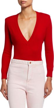 V-Neck Cashmere Sweater