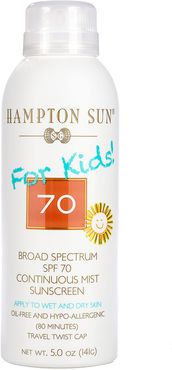 5 oz. SPF 70 For Kids! Continuous Mist