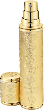 0.33 oz. Gold Trim/Gold Leather Atomizer