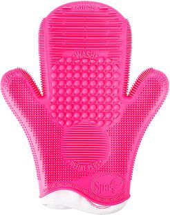 2X Sigma Spa&reg; Brush Cleaning Glove - Pink