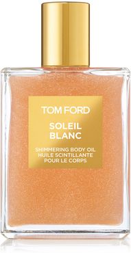 3.4 oz. Soleil Blanc Rose Gold Shimmering Body Oil