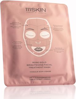 Rose Gold Brightening Facial Treatment Mask, Five