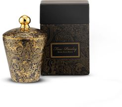 Fine Paisley Royal Eagle Black Candle