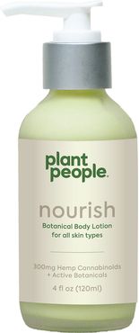 4 oz. Nourish Botanical Body Lotion with Hemp Cannabinoids