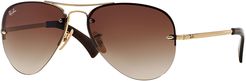 Original Aviator Sunglasses, Golden