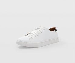 White Club Monaco Leather Sneakers in Size 11.5