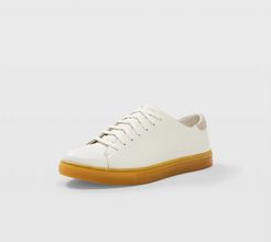 White Club Monaco Gum Sole Sneaker in Size 12