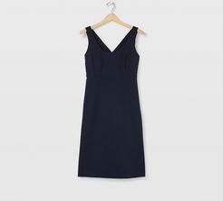 Blueberry Button Back Vent Dress in Size 12