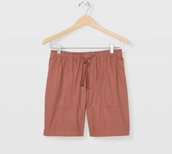 Dusty Red Utility Shorts in Size S
