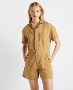 Ginger Short Sleeve Utility Jumpsuit in Size 00