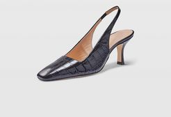 Chocolate Romina Slingback Pumps in Size 37