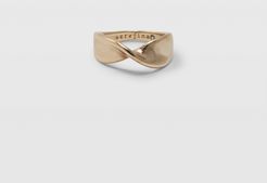 Gold Serefina Twist Ring in Size 8