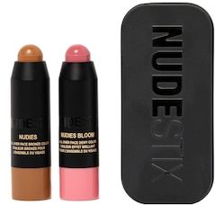 Pink Blush & Nude Bronzer - Mini duo di stick in crema