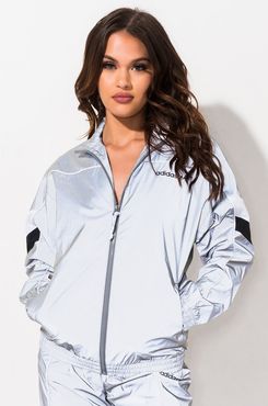 AKIRA Adidas Womens Reflective Track Jacket