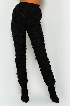 Big Stepper Ruched Drawstring Pants