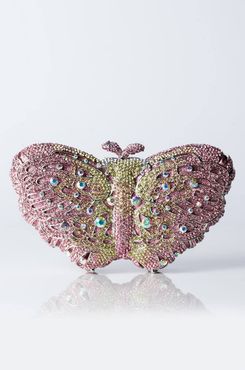 Butterfly Embellished Clutch