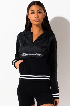 AKIRA Champion Sideline Half Zip Hoodie