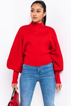 Cute And Cozy Mock Neck Sweater