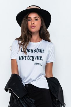 Dont Try Me Graphic T-shirt