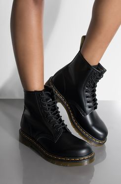 AKIRA Dr. Martens 1460 Smooth Black Ankle Boots