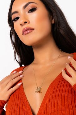 Gemini Figure Necklace