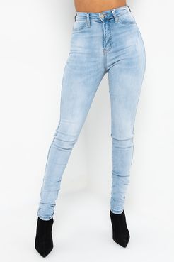 Gisele High Waisted Super Stretchy Skinny Jeans