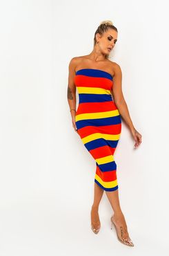 Here For A Little Ribbed Tube Dress