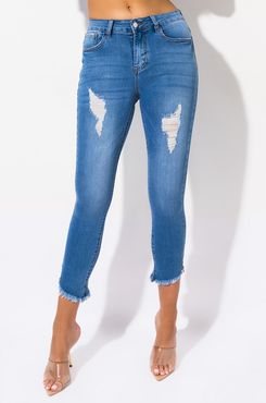 Hermosa Mid Rise Skinny Jeans