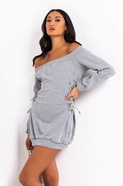 Kill Em With Kindness Off The Shoulder Mini Dress