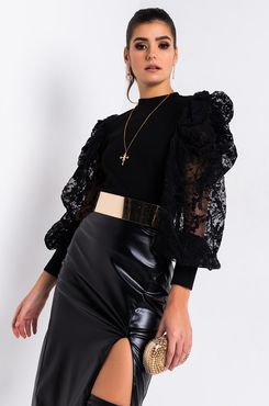 Sure Thing Puff Sleeve Blouse