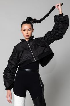 AKIRA Zip It Good Stacked Arm Bomber