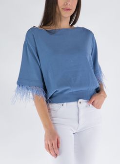 MAGLIA PIUME STRUZZO